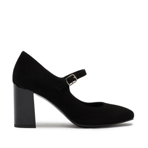 TOSCA BLU Shoes - TOSCA BLU Decollete Suede Mary Jane Pump Heels 38